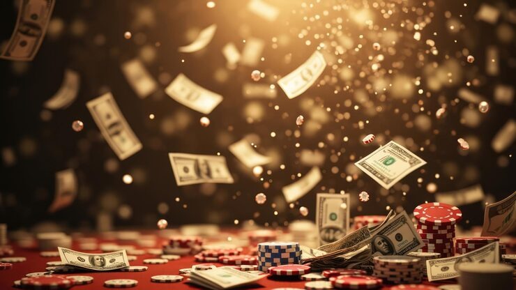 Baccarat table showing player and banker positions Baccarat table with player and banker betting positions