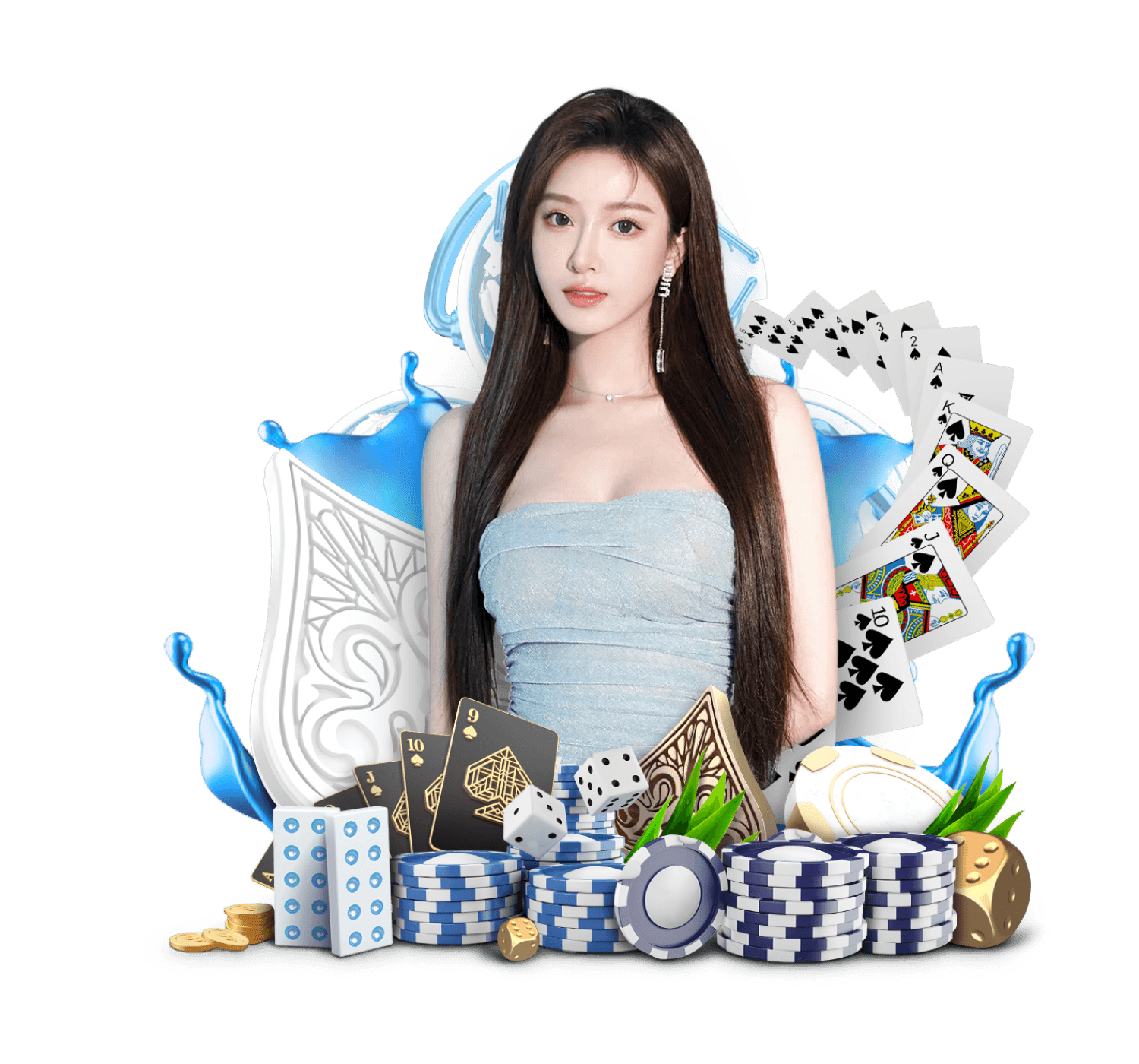 Microgaming live dealer blackjack table with professional dealer